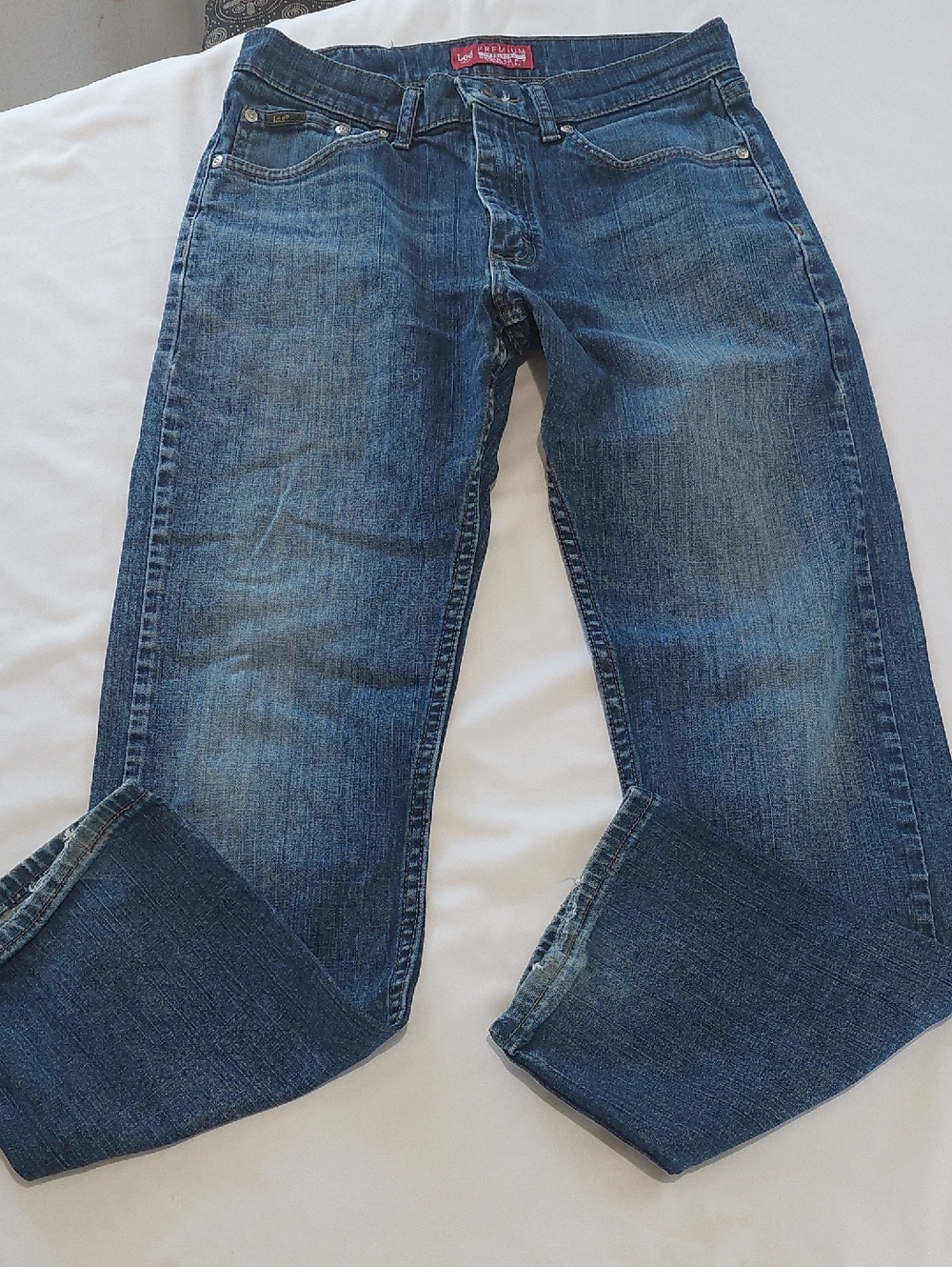 Lee Men's Relaxed Blue Denim Jeans.30 X 30 .Nice And Broke In .